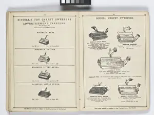 Pages from 1899 Price List, Upholstery, Trimmings &c