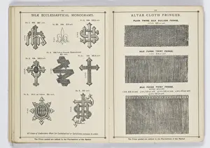 Pages from 1899 Price List, Upholstery, Trimmings &c