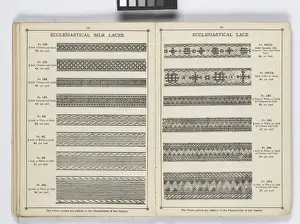Pages from 1899 Price List, Upholstery, Trimmings &c
