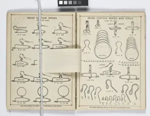 Pages from 1899 Price List, Upholstery, Trimmings &c