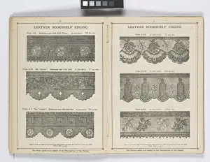 Pages from 1899 Price List, Upholstery, Trimmings &c