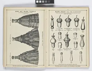 Pages from 1899 Price List, Upholstery, Trimmings &c
