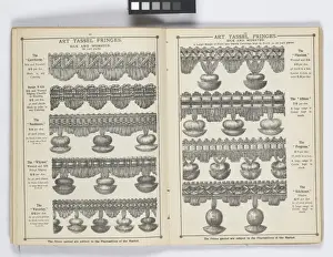Pages from 1899 Price List, Upholstery, Trimmings &c