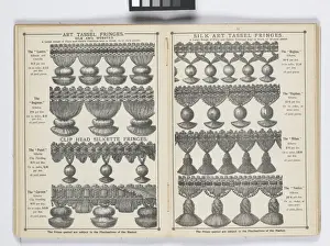 Pages from 1899 Price List, Upholstery, Trimmings &c