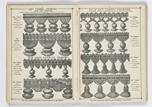 Pages from 1899 Price List, Upholstery, Trimmings &c