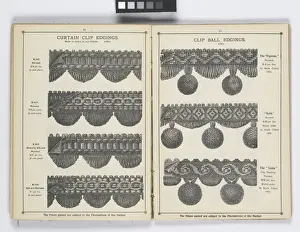 Pages from 1899 Price List, Upholstery, Trimmings &c
