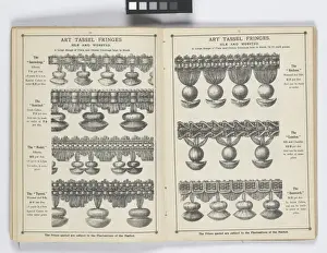 Pages from 1899 Price List, Upholstery, Trimmings &c