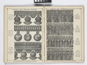 Pages from 1899 Price List, Upholstery, Trimmings &c