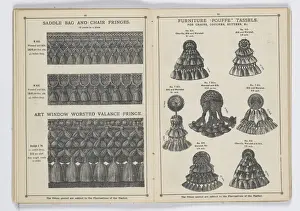 Pages from 1899 Price List, Upholstery, Trimmings &c