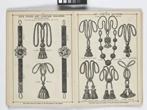 Pages from 1899 Price List, Upholstery, Trimmings &c