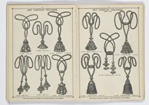 Pages from 1899 Price List, Upholstery, Trimmings &c