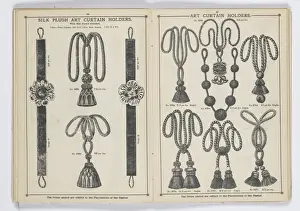 Pages from 1899 Price List, Upholstery, Trimmings &c