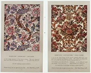 Pages from Furnishing Fabrics and Curtains Spring 1914