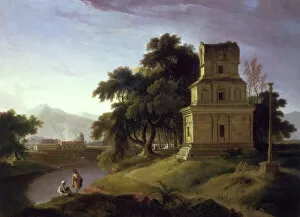 1800 Collection: A Pagoda in the East Indies, by Thomas Daniell
