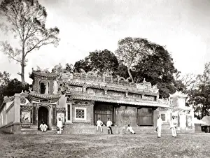 Indo Prints: Pagoda, French Indo-China, Vietnam, circa 1890