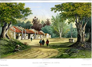 Vaillant Prints: Pagode, Canton, China