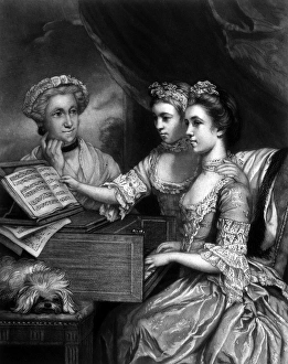 Images Dated 12th February 2016: The Paines at the Piano