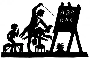 Painful Prints: A Painful Subject - silhouette by Konewka