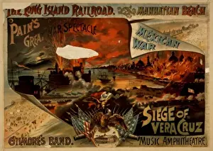 Pains great war spectacle, Mexican War, Siege of Vera Cruz