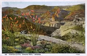 Painted Cliffs - Apache Trail - Arizona, USA