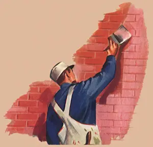 Protective Prints: Painter Coats Wall Date: 1941