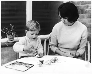 Painting Easter Eggs