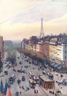 Skies Prints: Paris