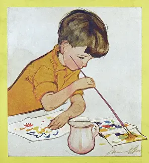 Painting Time by Muriel Dawson