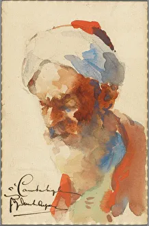 Istanbul Collection: Painting of a Turkish man - Constantinople