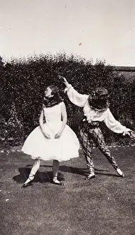 Pair in costume