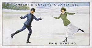 Pair Ice-Skating 1914