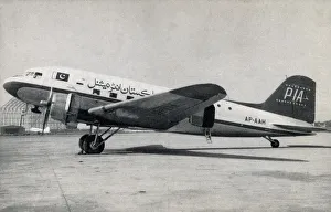 Images Dated 23rd December 2019: Pakistan International Airlines - Douglas DC-3