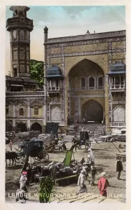 Masjid Prints: Pakistan - Lahore - Wazir Khan Mosque