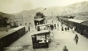 Pakistan Prints: Pakistan - Mari Indus - Railway Station