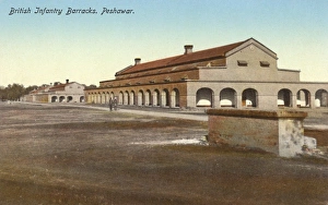 Images Dated 9th March 2011: Pakistan - Peshawar - British Infantry Barracks