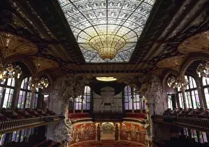 Auditorium Prints: Palace of Catalan Music. Barcelona. Spain