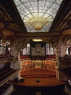 Palace of Catalan Music. Barcelona. Spain