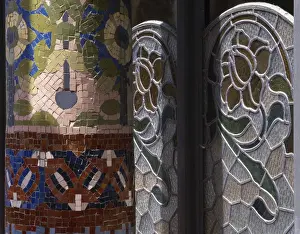 Palace of Catalan Music. Detail. Barcelona. Spain