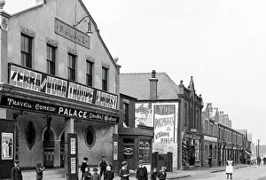 Dinnington Prints: Palace Cinema Laughton Road, Dinnington early 1900's