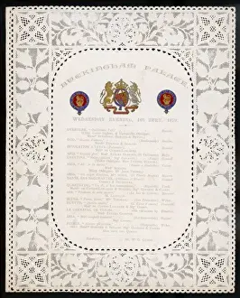 Palace Concert Programme
