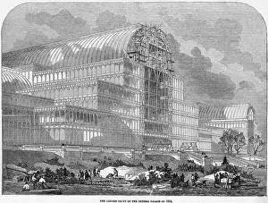 Landscaped Prints: PALACE CONSTRUCTION 1854