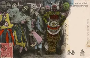 Crazy Prints: Palace entertainers - Hue, Vietnam