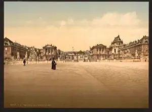 The palace, exterior, Versailles, France