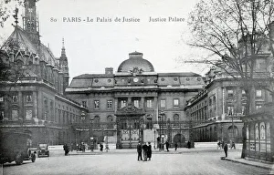 Unattributed Prints: The Palace of Justice, Paris, France