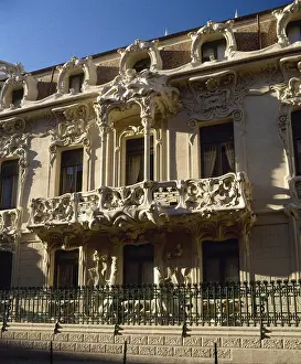 Palace of Longoria. Facade. Madrid. Spain