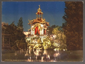 The Palace Lumineux, night, Exposition Universal, 1900, Pari The Palace Lumineux, night, Exposition Universal, 1900, Pari