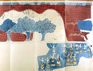 Minos Prints: Palace Minos Sacred Grov