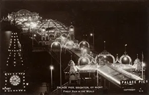 Illumination Gallery: Palace Pier at night, Brighton, Sussex