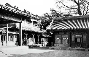 Ying Prints: Palace, Ying Tai Island, China, early 1900s