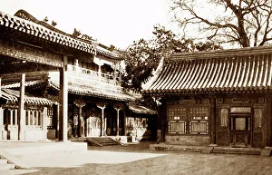 Palace, Ying Tai Island, China, early 1900s